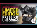 Ghost of Tsushima | Limited Edition Press Kit Unboxing - Journey to Becoming the Ghost
