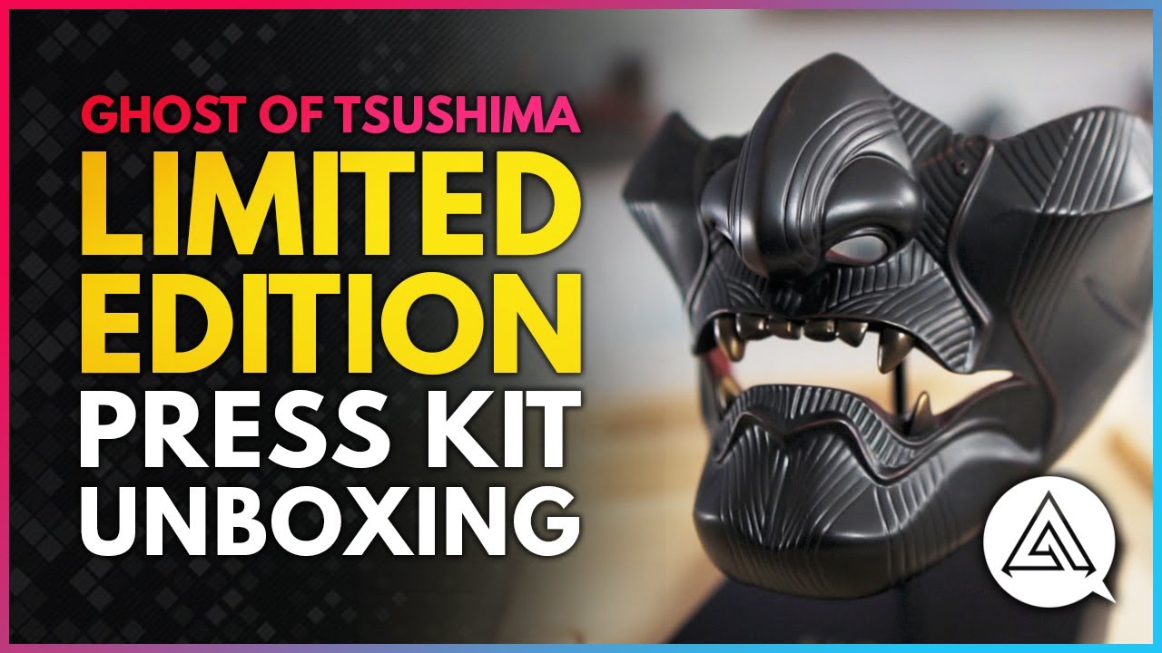 Ghost of Tsushima | Limited Edition Press Kit Unboxing - Journey to Becoming the Ghost