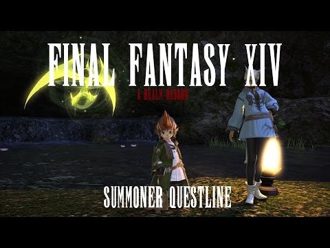 Final Fantasy XIV - Summoner Level 45 - Job Quest 5 - Austerities of Wind