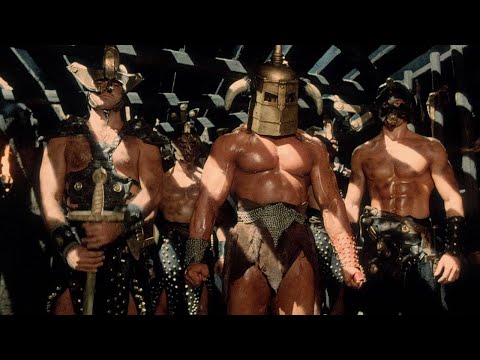 The Barbarians (1987) Los bárbaros Peter Paul.David Paul.Eva LaRue.Richard Lynch.WARPITER