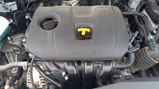 Работа двигателя G4NA (2.0) Hyundai Sonata DN8 2020 на пробеге 16 000 км.