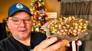 Christmas Marshmallow Log - A Newfoundland Classic 