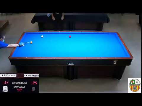 LIGA NACIONAL TRES BANDAS  2ª DIV  -  S.B. FOMENT MOLINS  vs  C.B.MATADEPERA