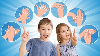 Wash Your Hands - Proper Hand Washing Song for Kids - Learn How To Wash Your Hands