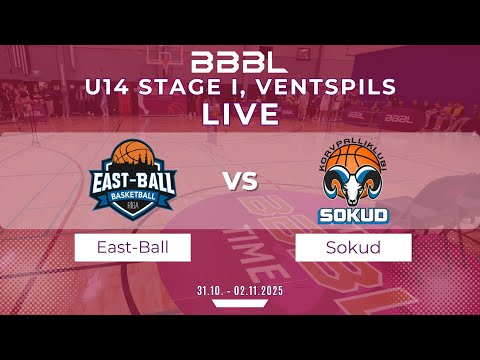 East-Ball 2012 vs BC Kalev Cramo/KK Sokud 2012 | BBBL Boys U14