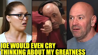 Ronda Rousey just SLAMS Joe Rogan for turning on her after her KO losses, Dana announces new fight