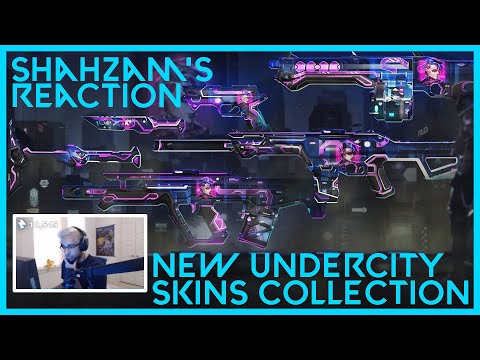 SHAHZAM'S REACTION TO THE NEW UNDERCITY SKINS COLLECTION IN VALORANT