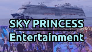 Entertainment Venues on the Sky Princess