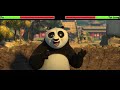 Po vs. Tai Lung with healthbars