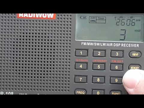 Cody, WY AM Bandscan (Chasing Cody Trip 2022)