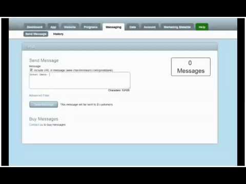 Sending Messages to Loyalty Customers