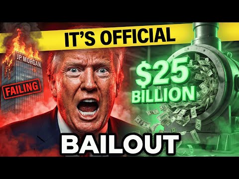 IT’S OFFICIAL: Fed Just Bailed Out JP Morgan. ($25 Billion Printed)