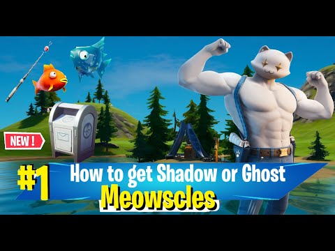 NEW ! How to get Ghost MEOWSCLES or Shadow MEOWSCLES- deliver fish to ghost + deliver fish to shadow