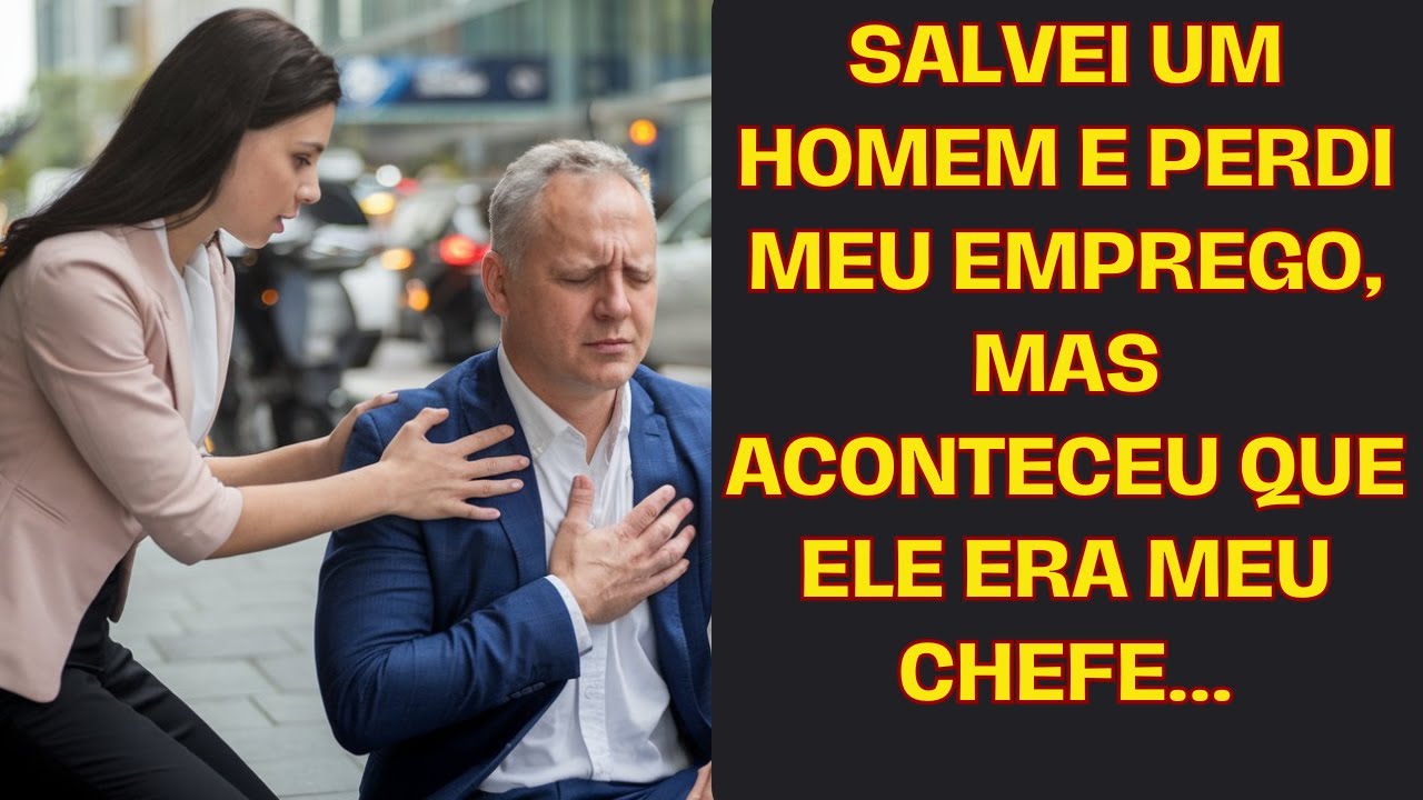Salvei Um Homem E Perdi Meu Emprego, Mas Aconteceu Que Ele Era Meu Chefe...