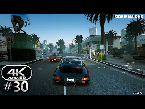 Grand Theft Auto 5 Gameplay Walkthrough Part 30 Side Mission - GTA 5 PC 4K 60FPS (No Commentary)