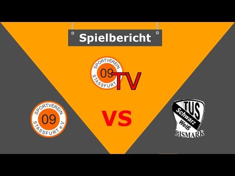Spielbericht SV 09 Stassfurt - TuS Schwarz-Weiß Bismark