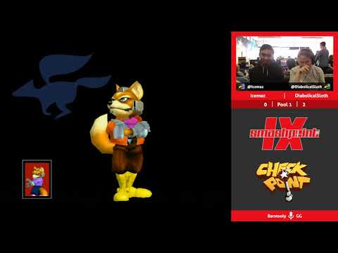 SmashPoint IX Melee - Pool 1 - StrangerSA vs Icemaz