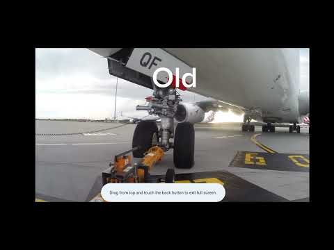 Qantas A380 VH-OQF And VH-OQE Old 🤩 Vs Now 😔 #a380#qantas#airplane