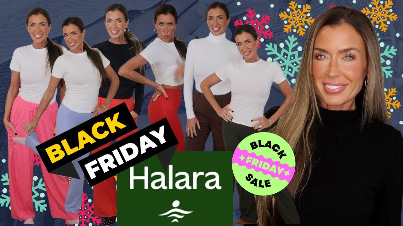 HALARA BLACK FRIDAY SALE Holiday Try-On Haul 🎄✨ New Colors, New Styles… You’ll Love These!