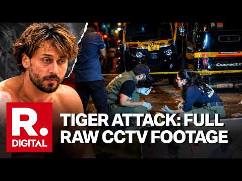 CCTV Footage Captures The Exact Moments When Tiger Shroff Was Attacked At Juhu