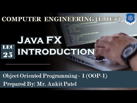 Lec 25_java Fx Introduction Object Oriented Programming 1 Computer Engineering