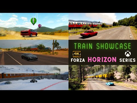 Evolution of Forza Horizon | Train Showcase Events Comparison | XSX | 4K