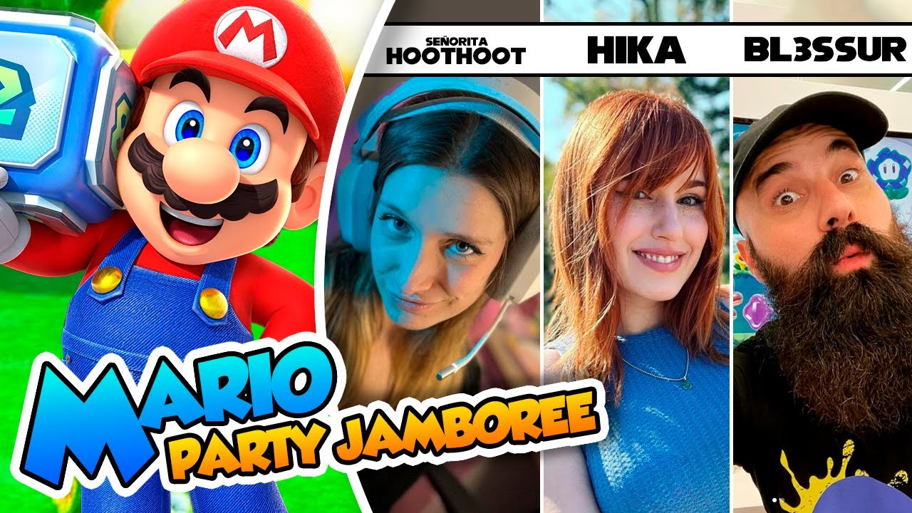 ¡Tablero con amigos! - Mario Party Jamboree (Switch) DSimphony, Hika, Blessur, Srta HootHoot