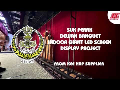 Indoor LED Display | SUK Perak Dewan Banquet | Malaysia