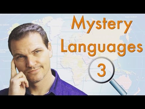 Mystery Languages 3 - Can You Guess These Languages? (PLEASE READ THE DESCRIPTION)