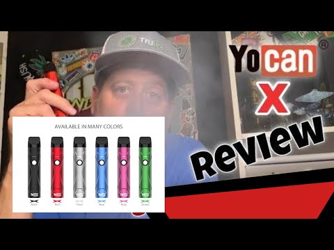 YOCAN X POD SYSTEM DAB PEN VAPORIZER REVIEW #YocanX