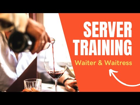 Corso di formazione per camerieri e cameriere!