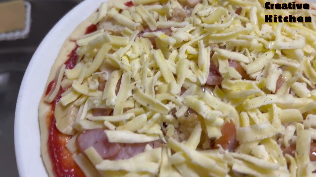 Chicken Fajita Pizza | Halal homemade pizza in Japan | Bangladeshi in Japan