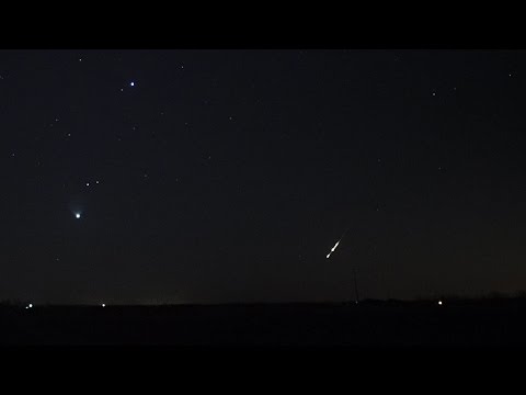 Shooting Stars & Fireballs Meteors in the sky over Saint Cloud, MN 11/9/2015