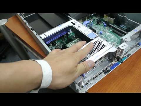 IBM System x3650 M4 Remove PCI Riser Card Assembly