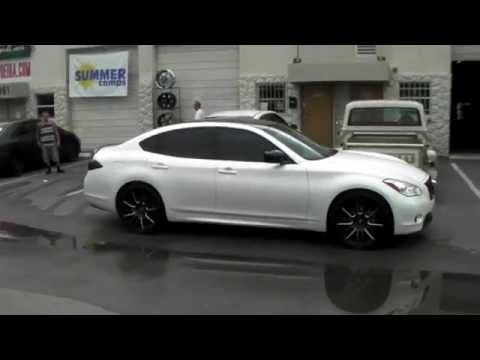 877-544-8473 22" Inch Lexani CSS8 Wheels Black Milled 2011 Infiniti M37 Concave Rims Free Shipping
