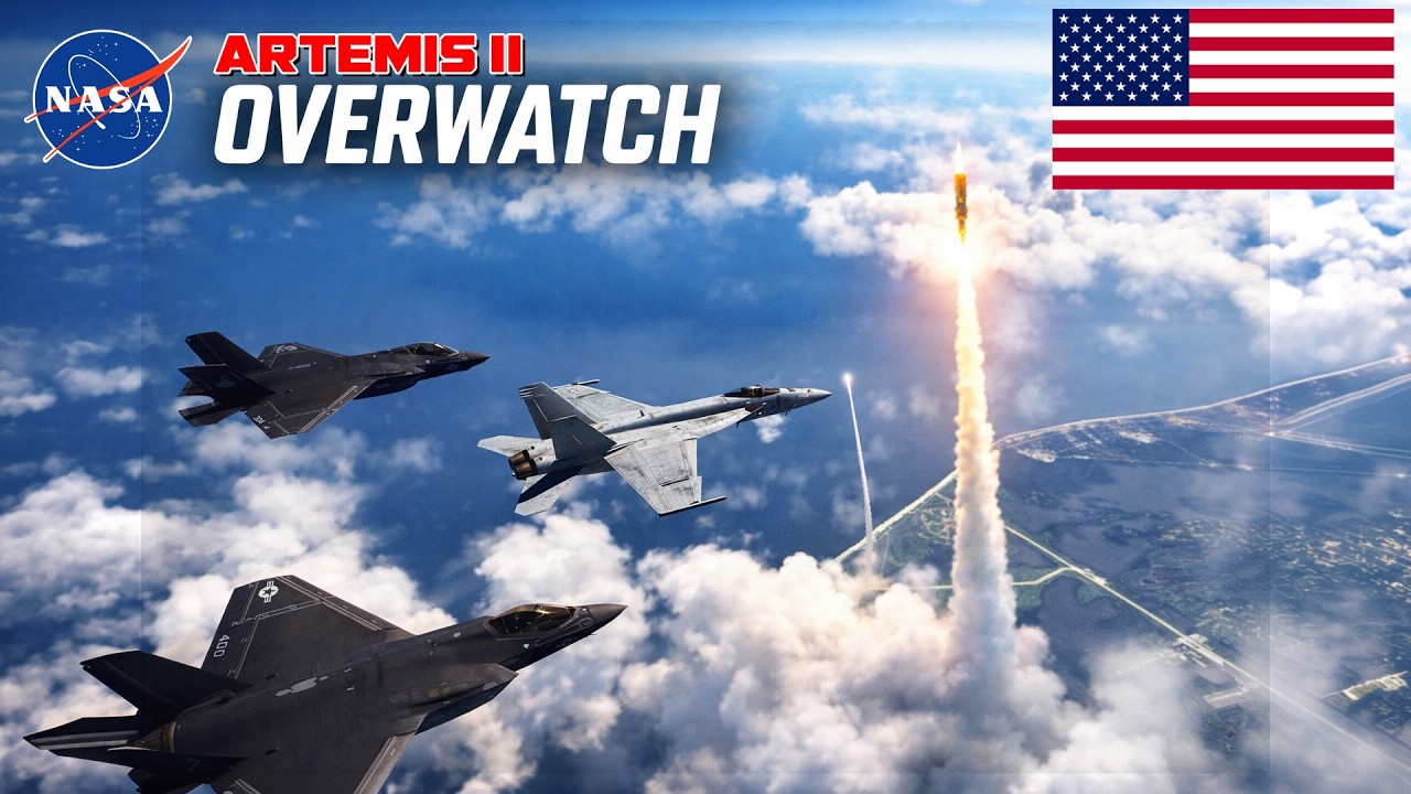 Artemis II: View from Fighter Overwatch