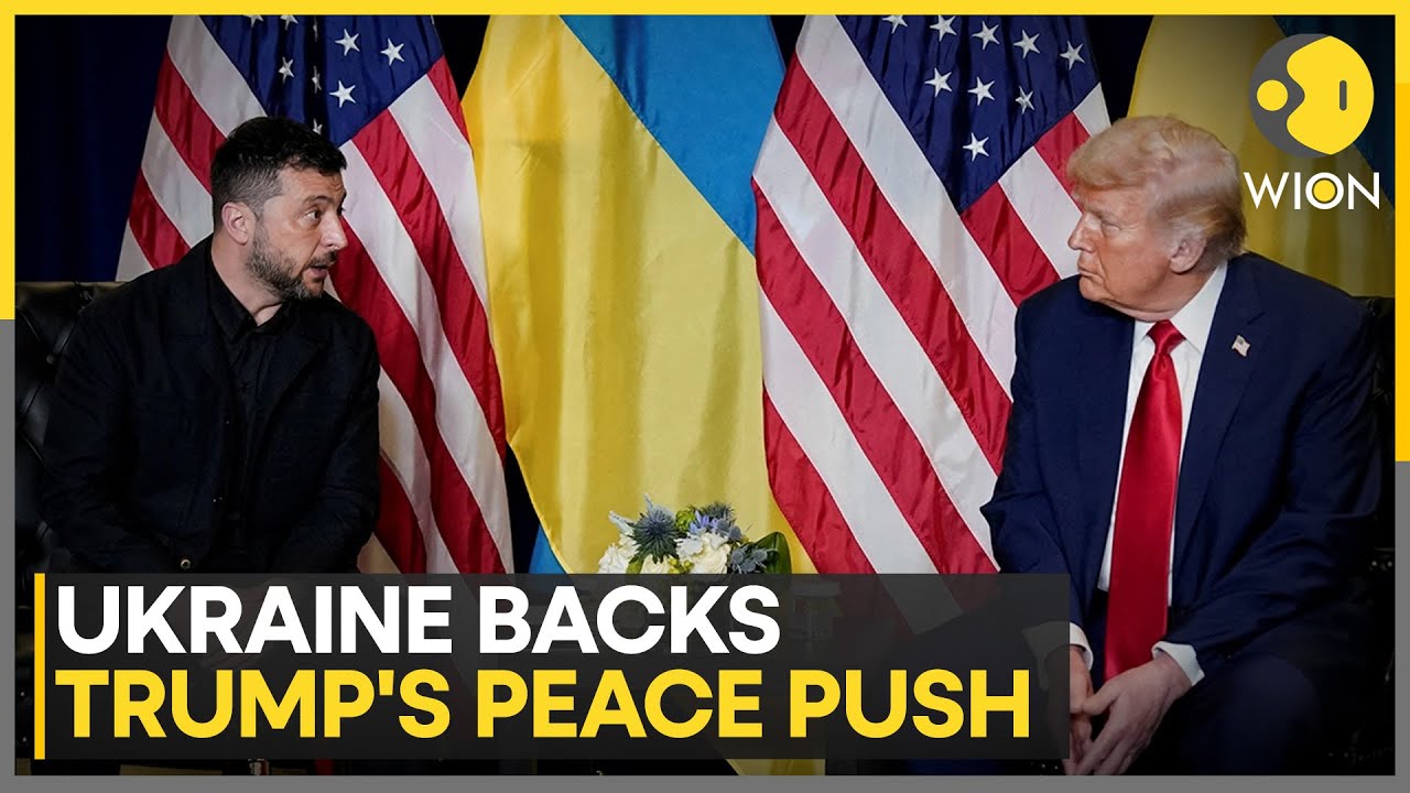 Trump Wants To Freeze Battle Lines, Ukraine Backs Trump's Peace Push | WION News