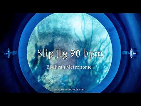 Slip Jig 90 bpm | Bodhrán Metronome | Learn Irish Music