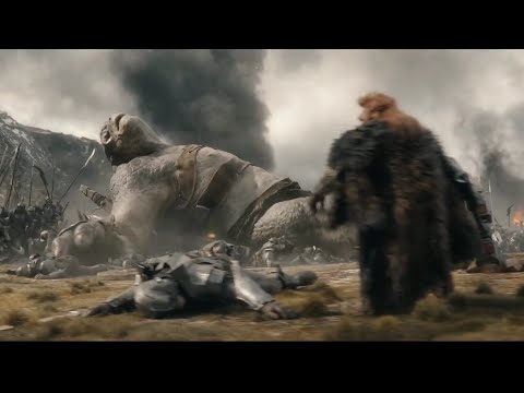 The Hobbit Battle of The Five Armies: extended battle scene part2