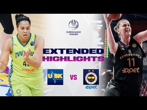 ZVVZ USK Praha v Fenerbahce Opet | Full Game Highlights | EuroLeague Women 2024-25