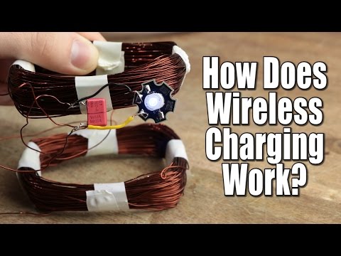 How Does Wireless Charging Work? || Crude Wireless Energy Transfer Circuit Video