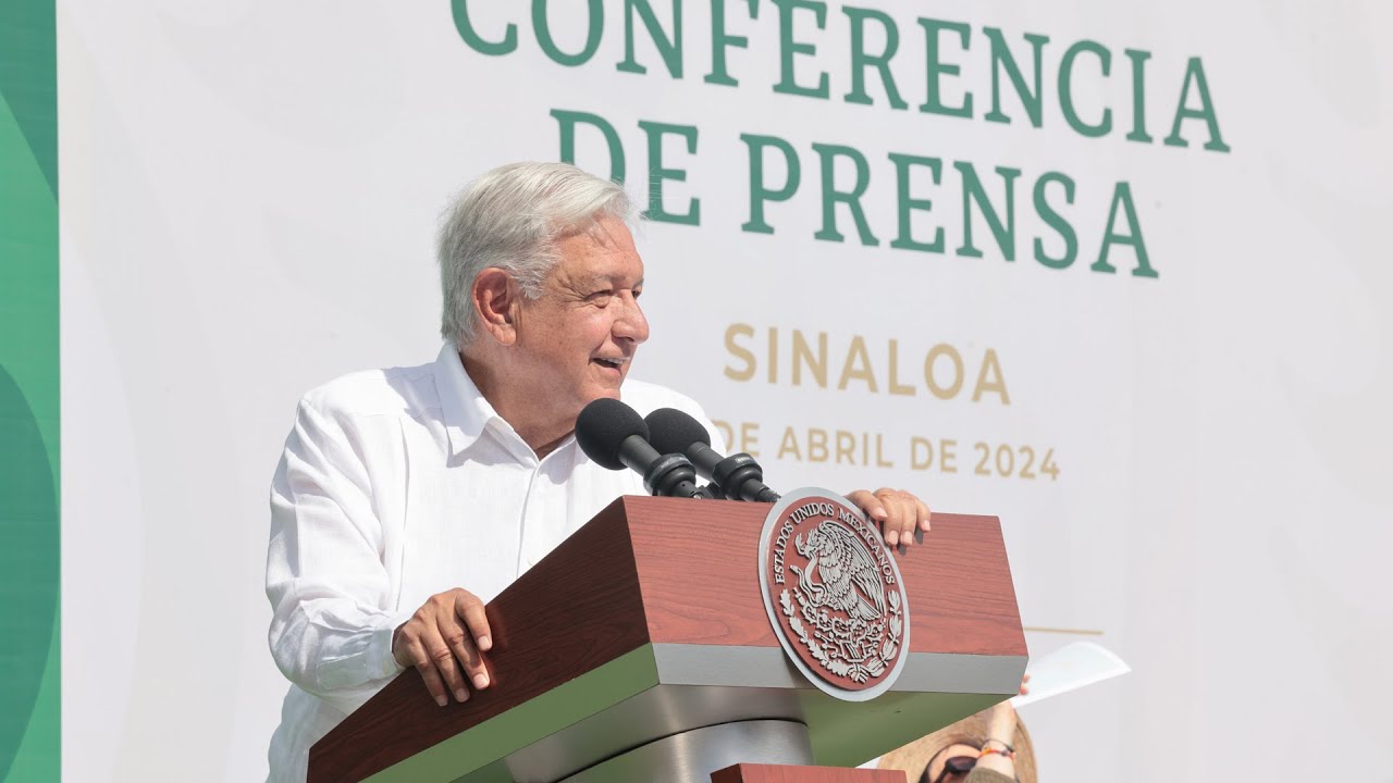 Mañanera de AMLO del 8 de abril de 2024