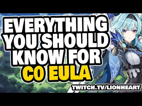 EULA TOTALLY ROCKS!! Eula DPS Guide + Gameplay vs ALL BOSSES - Genshin Impact