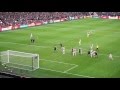 ARSENAL - LEICESTER 2-1 14-02-2016 94th MINUTE GOAL DANNY WELBECK