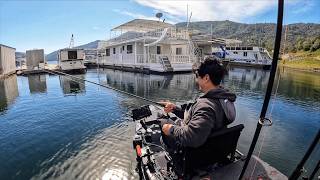 My New Tournament Kayak setup (and fishing Don Pedro Reservoir)