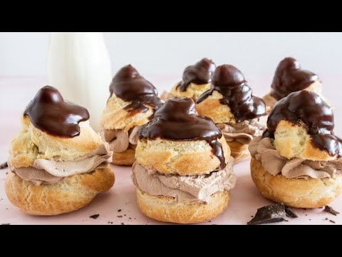 Chocolate Cream Puffs Recipe