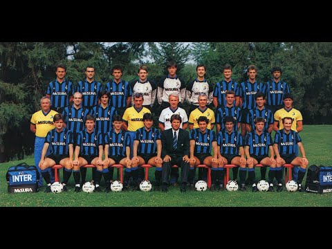 Inter 1987 88  (stagione deludente prima dei Record)