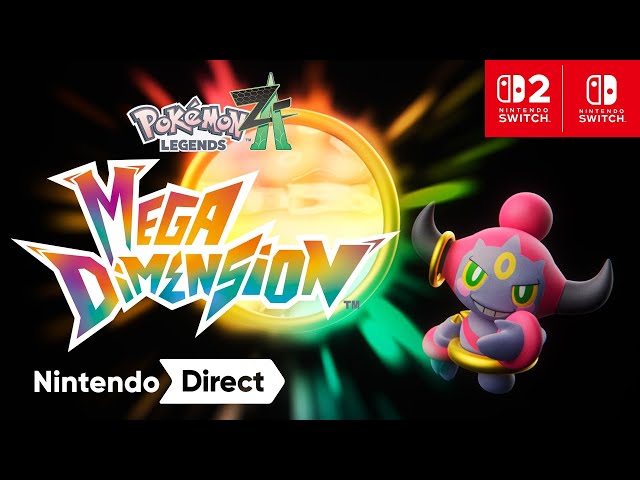 Pokémon Legends: Z-A – Mega Dimension – Nintendo Direct 9.12.2025