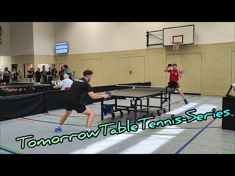Bemerkenswerte Aufschlagtechniken - TomorrowTableTennis-Series - Björn Bode vs Manuel Kupfer