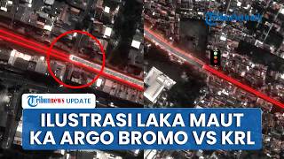 Ilustrasi Tabrakan KA Argo Bromo Anggrek dan KRL di Stasiun Bekasi Timur, Berawal dari Taksi Mogok